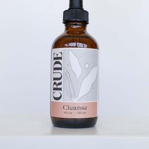 Crude organic oil cleanser, make up remover and moisturizer